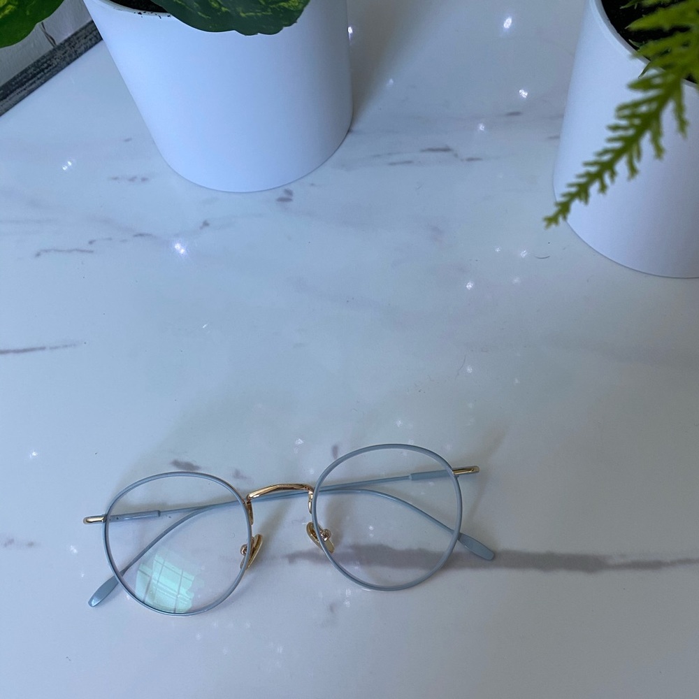 TIJN Henk Pale Blue Glasses (-1.00 both eyes)